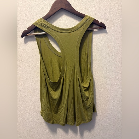 Fabletics Olive Green Racerback Tank - Picture 3 of 3